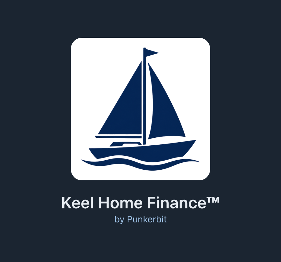 Keel Home Finance logo lockup